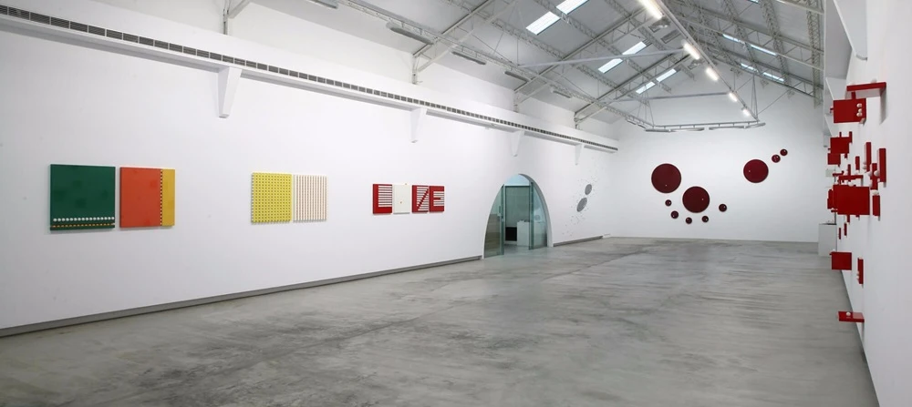 「情欲幾何」個展展場，2011。-圖片